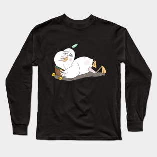 Broke Doo Doo duck Long Sleeve T-Shirt